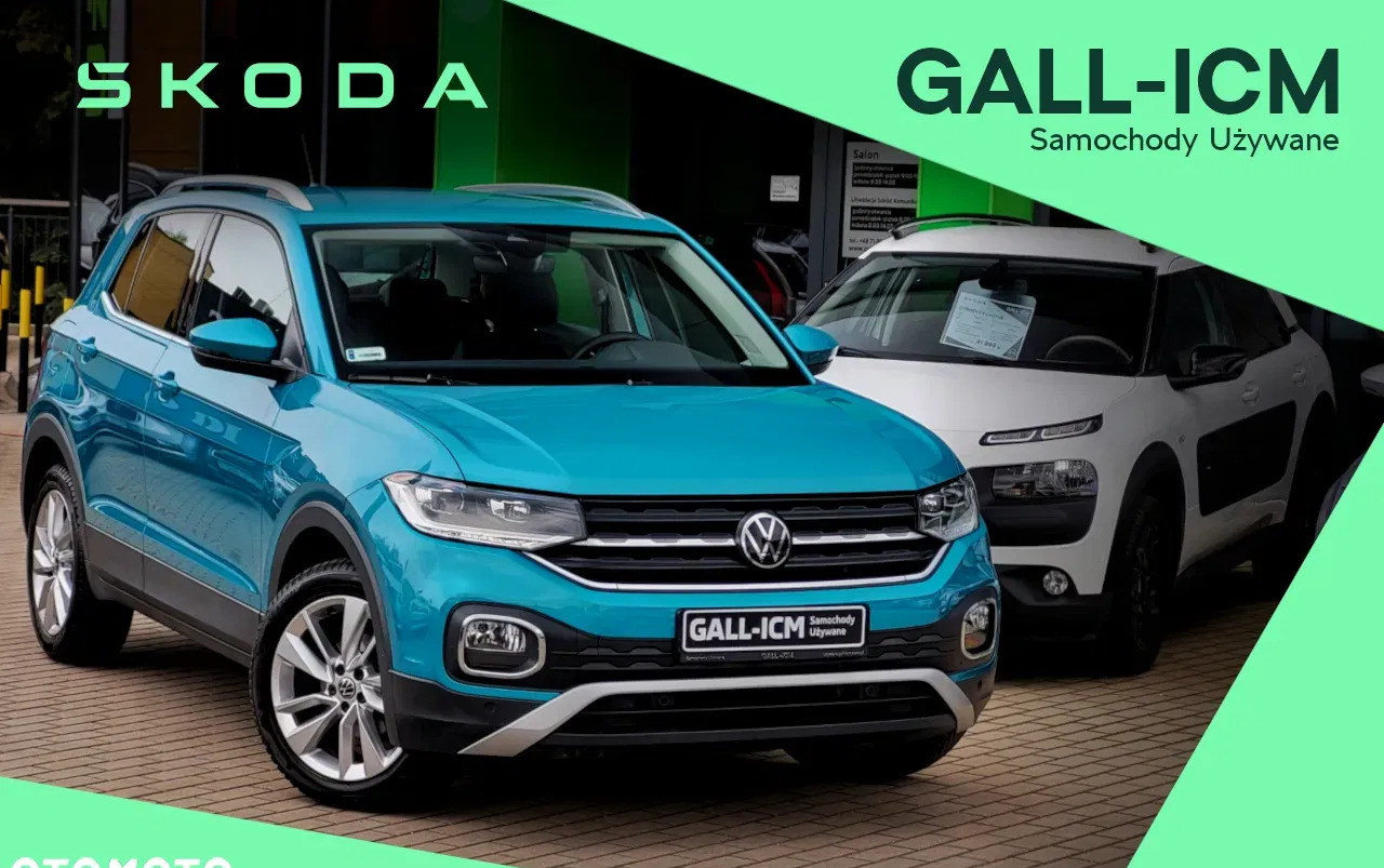 samochody osobowe Volkswagen T-Cross cena 86999 przebieg: 30645, rok produkcji 2021 z Pasłęk